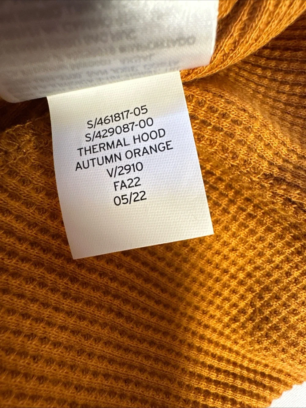 GAP kids  Waffle Knit Hooded Sweater - Mustard Gold